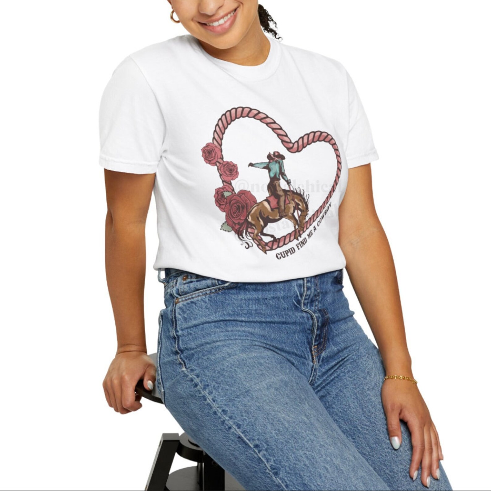 CUPID COWBOY SWEATSHIRT