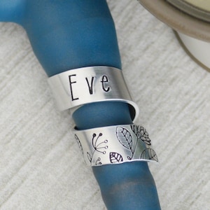 Custom Stethoscope ID Tag: Handcrafted Dahlia Garden Charm