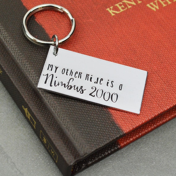 My Other Ride is a Nimbus 2000 Keychain Il_570xn