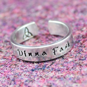 Dinna Fash Ring - Scottish Jewelry