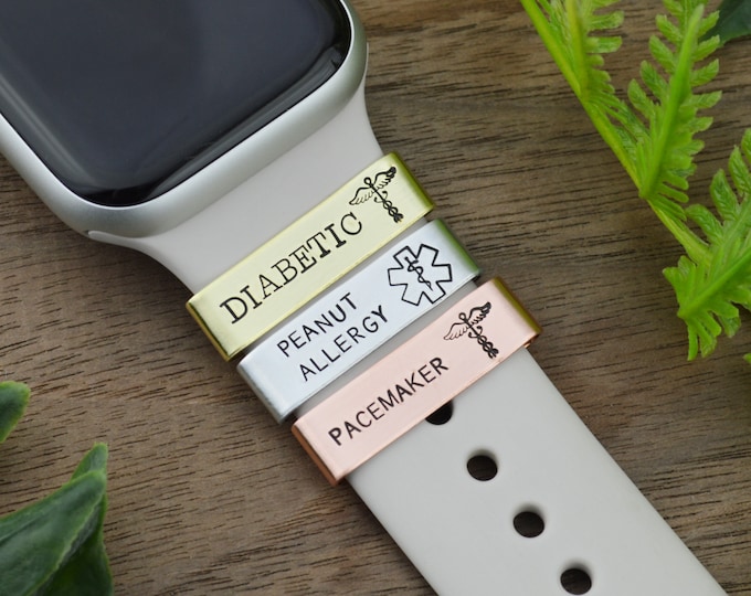 watch band charms