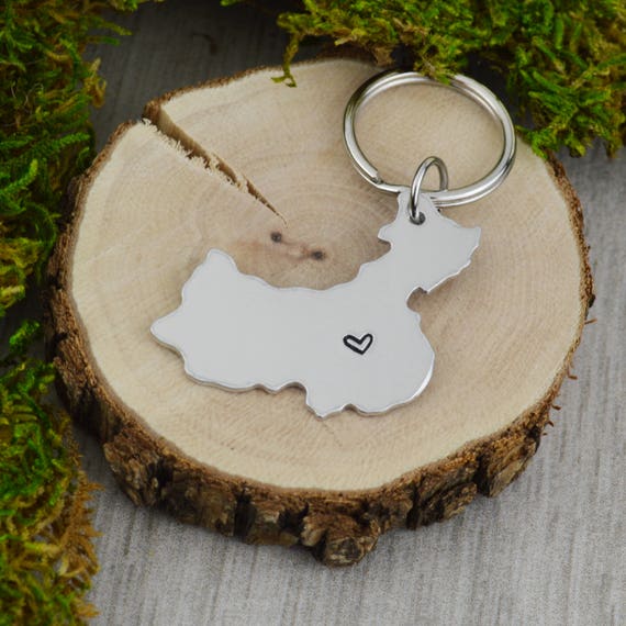 China Keychain - Best Friend Gift - Couples Gift - Long Distance Love Il_570xn