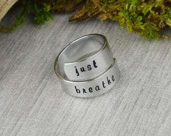 Pierścień Just Breathe Wrap