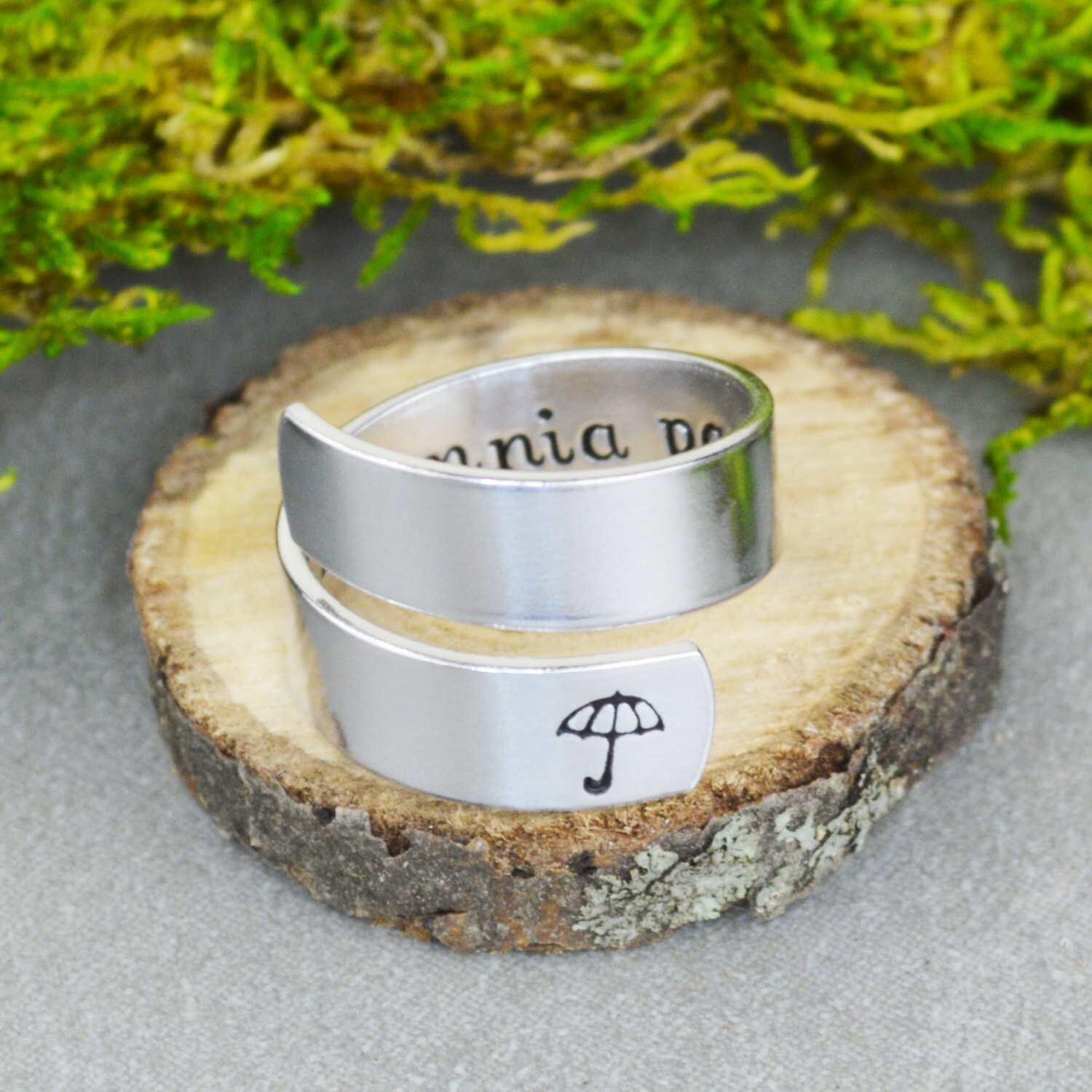 In Omnia Paratus Wrap Ring