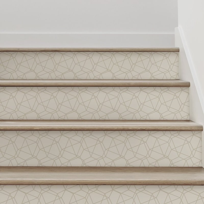 Mesh Stair Riser Stair Decal Sticker Boho - Etsy