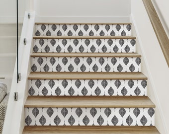 Line Leaves, Custom Color,   Repositionable Stair Riser Strip