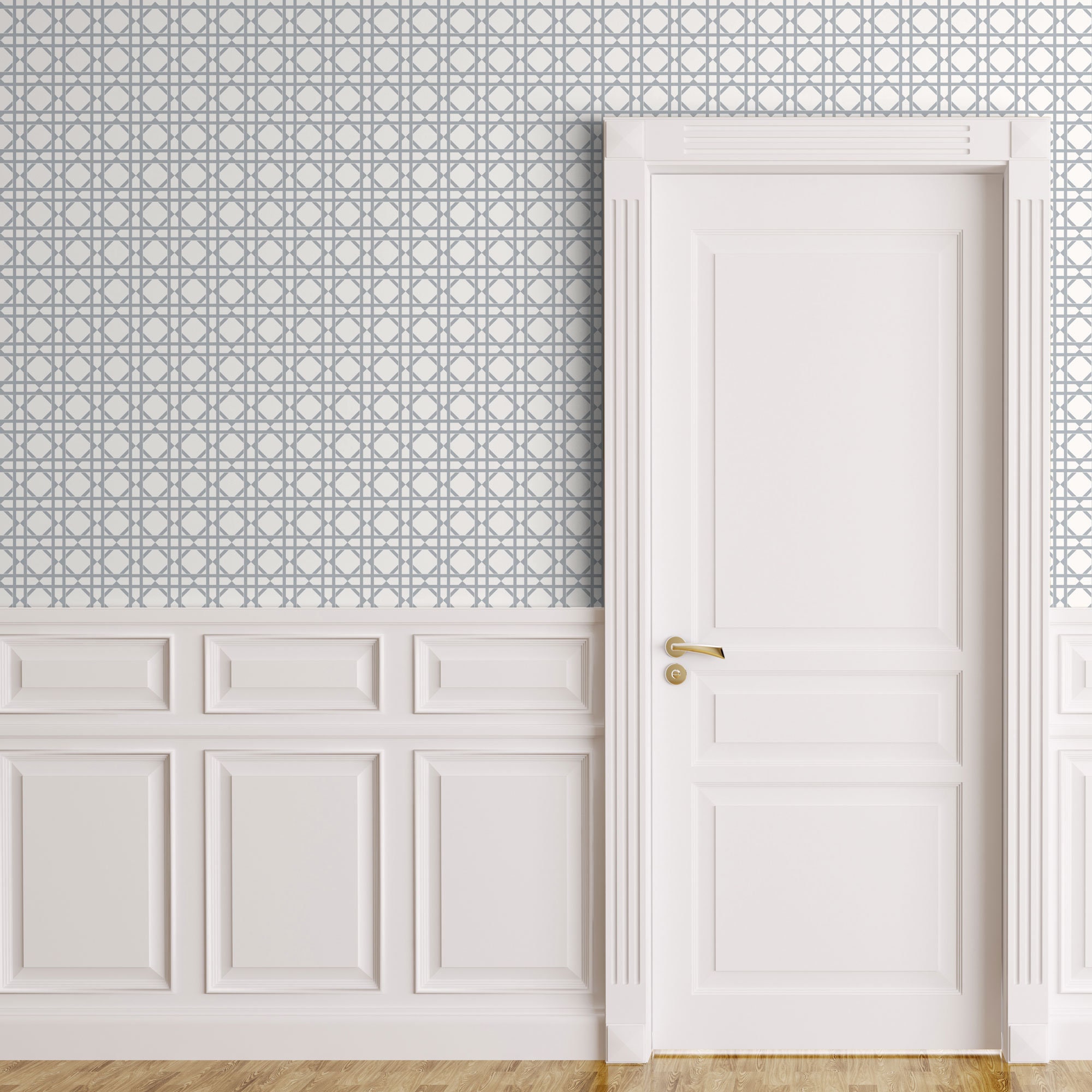 Geometric Grey Peel & Stick Fabric Wallpaper Repositionable | Etsy