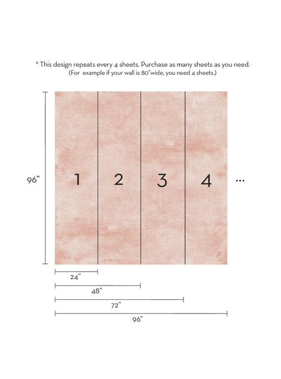 pic Pink Venetian Plaster Wallpaper venetian plaster faux texture mural wallpaper pink peel stick fabric wallposter
