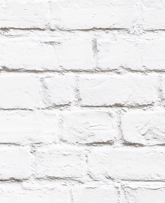 Removable Wallpaper White Brick Modern Clean Look Self Etsy