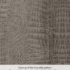 Crocodile Wallpaper, Grey,    Wallpaper