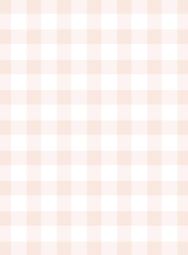 Gingham Check Pattern Pale Pink Peel & Stick Fabric Wallpaper - Etsy
