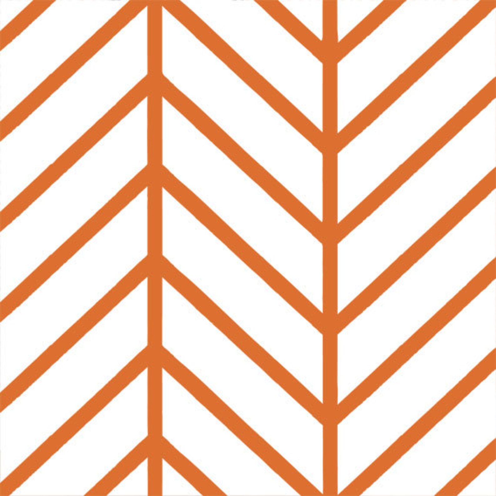 Herringbone Line Orange Peel & Stick Wallpaper Repositionable Etsy