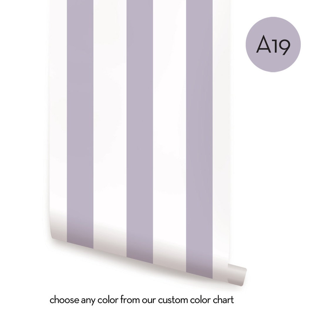 Buy Vertical Custom Color Peel  Stick Wallpaper Repositionable Online in  India  Etsy