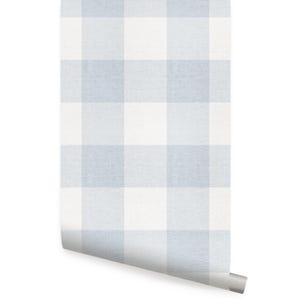 Checkered  Look Medium Wallpaper, Blue,    Wallpaper