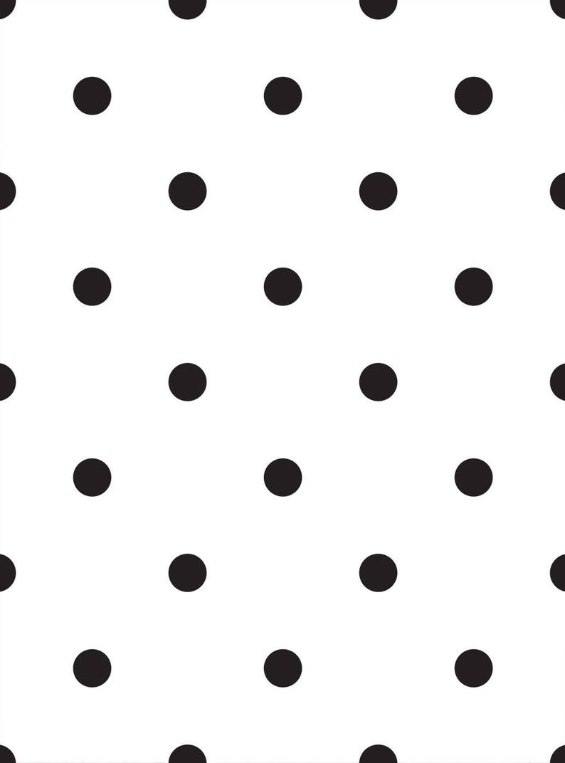 Small Polka Dots Peel & Stick Fabric Wallpaper Repositionable - Etsy