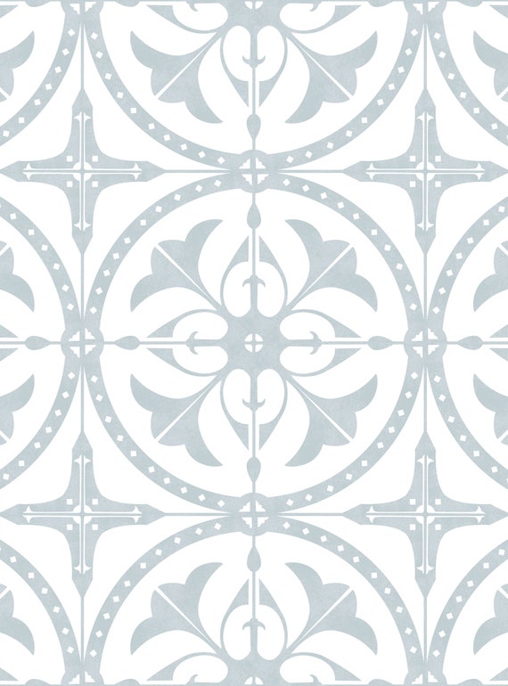 Moroccan Tile Effect Wallpaper Mustard/Grey/Black Moroccan Tile Effect Wallpaper Mustard/Grey/Black