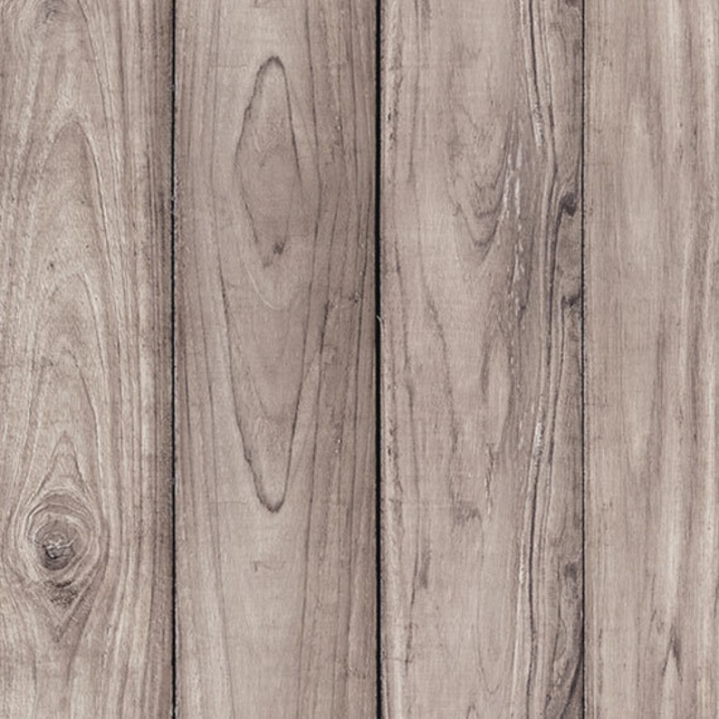Grey Wood Peel and Stick Wallpaper Repositionable image 4