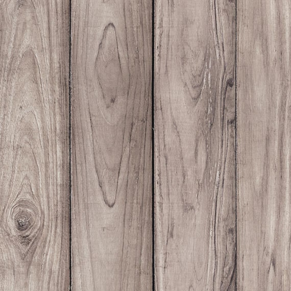 Grey Wood Peel and Stick Fabric Wallpaper Repositionable Etsy