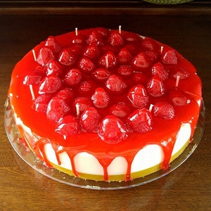 Fresh Strawberry Cheesecake Candle - Full Size!