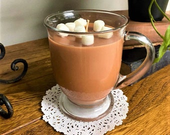 Hot Chocolate Soy Wax Candle!