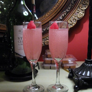 Strawberry Champagne Gel Candle
