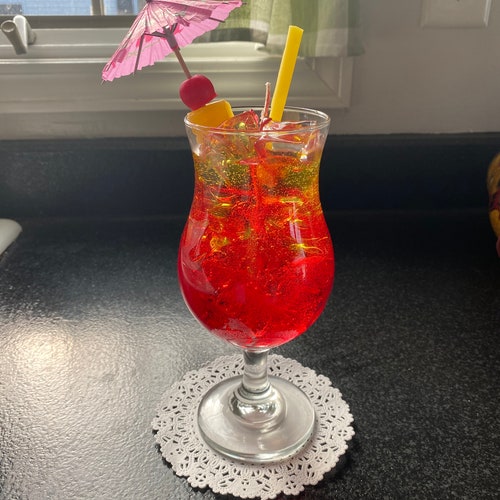 Sex On The Beach candle. Realistic gel candle