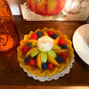 Fruit Pie Candles Realistic 5 image 6