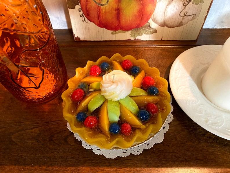 Fruit Pie Candles Realistic 5 image 6