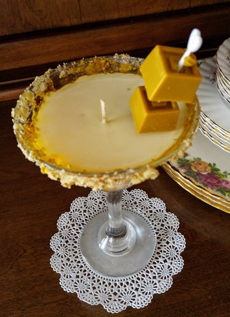 Caramel Cheesecake Martini candle made with soy wax Etsy