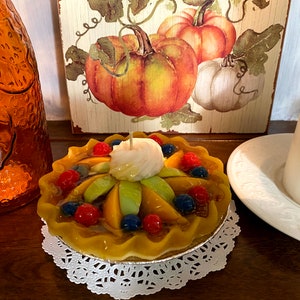 Fruit Pie Candles Realistic 5 image 2