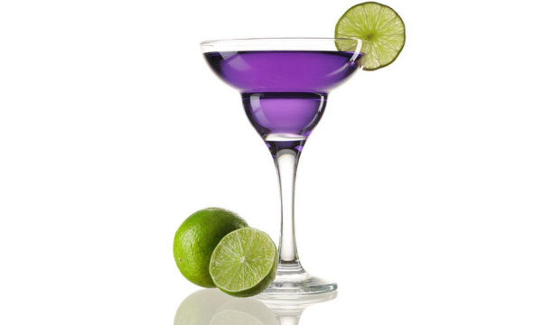 Purple Margarita Drink Gel Candle Etsy