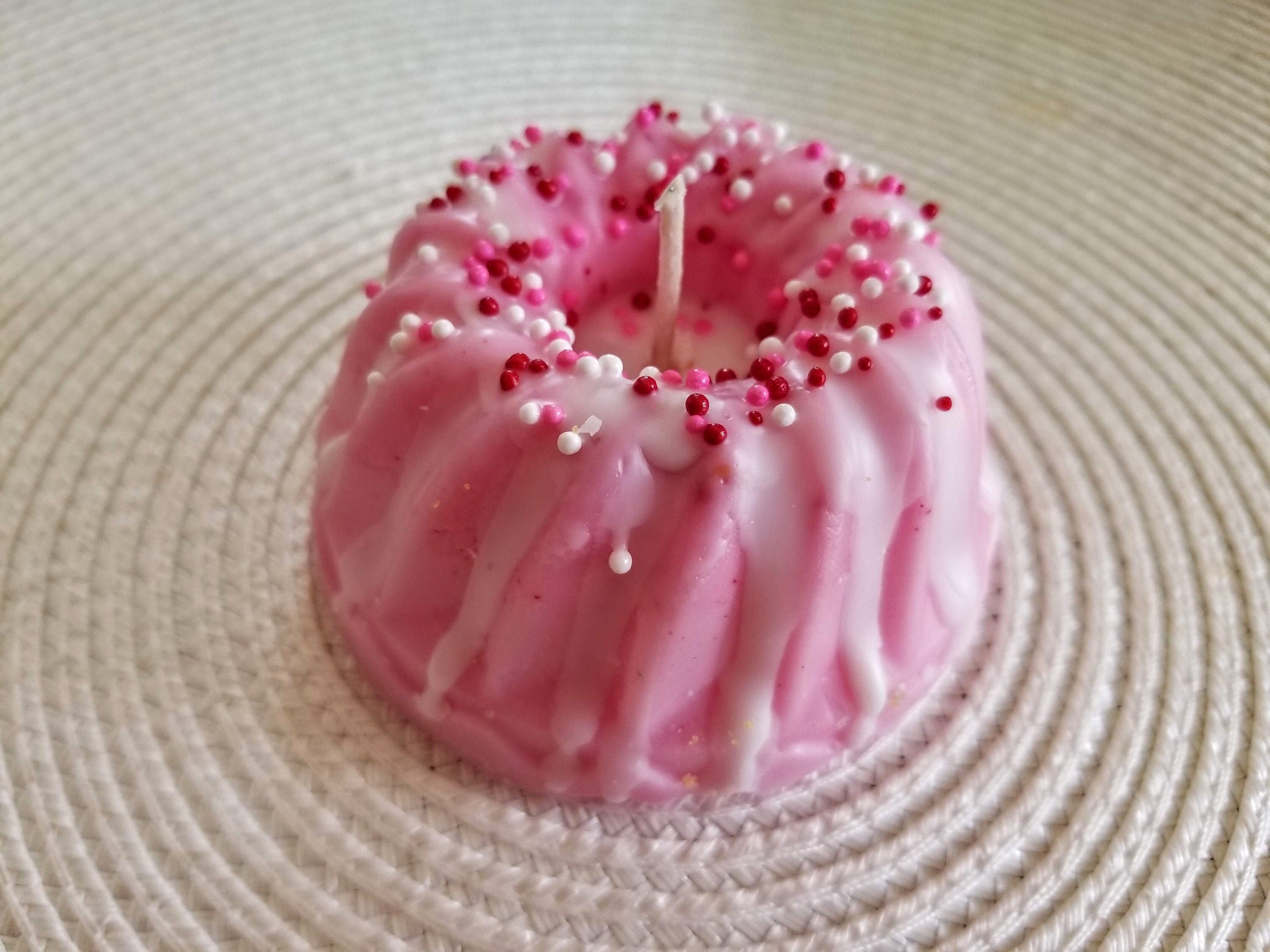 Mini Bundt Cake Candles that look good enough to eat Etsy