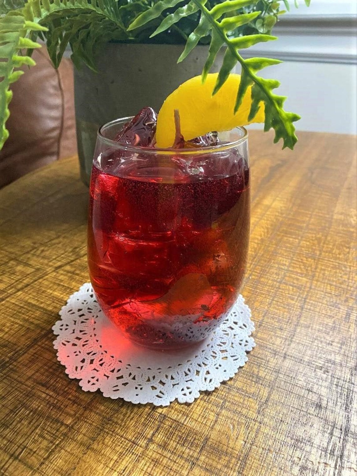 Red Wine Sangria gel wax candle Smells so real Drink Etsy