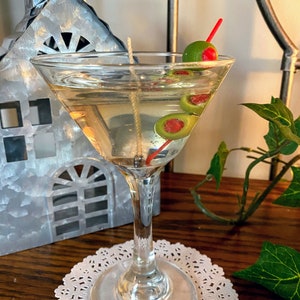 Gin Martini Scented Gel Candle