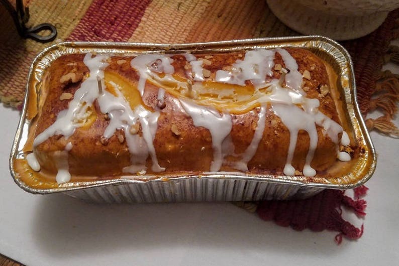 Cinnamon Vanilla Bread Loaf Candle Full Size Etsy