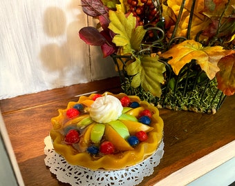 Fruit Pie Candles - Realistic 5"