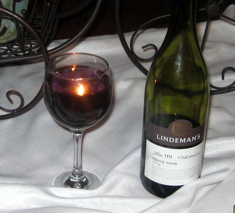 Cabernet Wine Candle Regular image 5