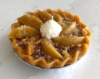 Apple Pie Candle - 5&quot; - Very Realistic