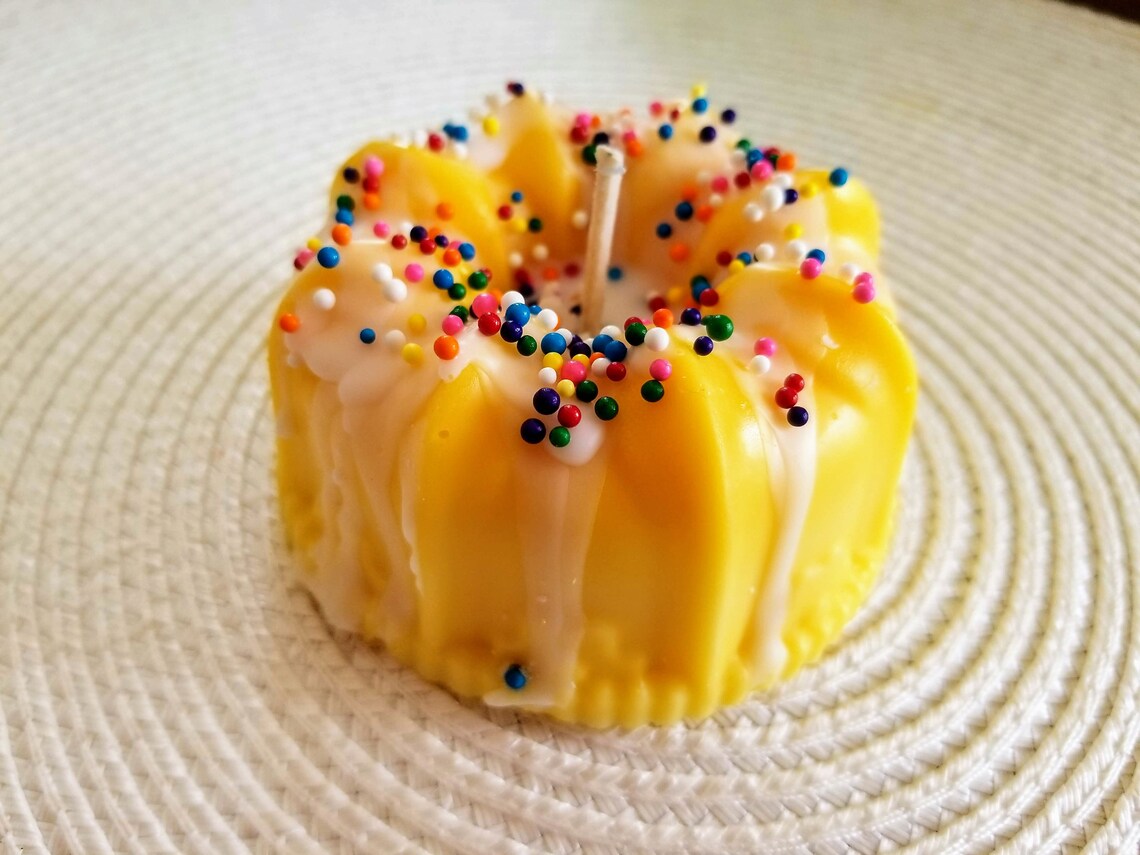 Mini Bundt Cake Candles that look good enough to eat Etsy