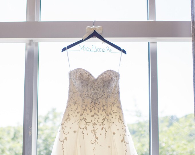 pengkai The Bride Hangers The Wedding Dress Hanging Bride's Wedding Gift Wood Color Silver Thread pengkai The Bride Hangers The Wedding Dress Hanging Bride's Wedding Gift Wood Color Silver Thread