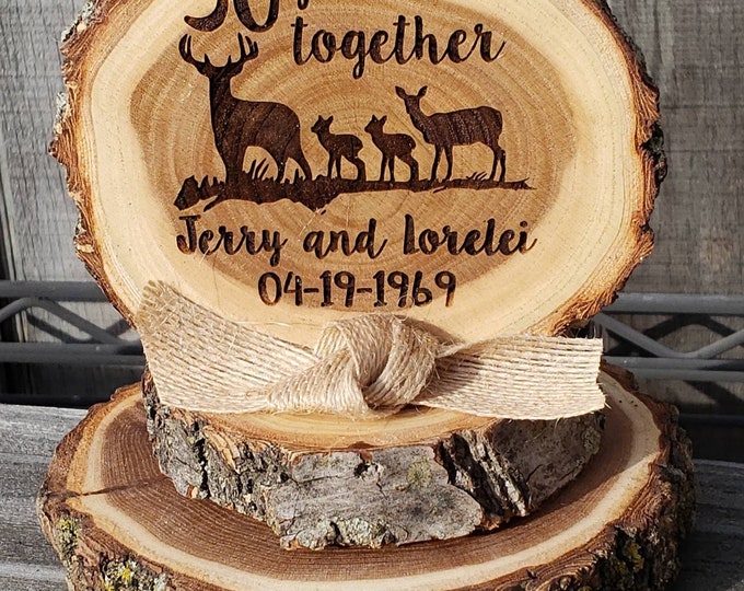 wedding cake toppers hanging