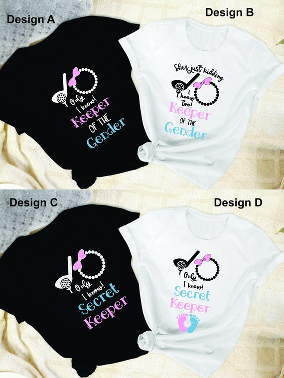 Putters or Pearls Gender Keeper Shirt Gender Reveal Shirt - Etsy