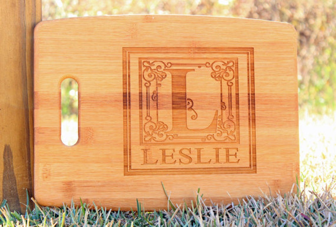 Sale Personalized Cutting Board, Monogram Cutting Board, Engraved