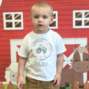 Kids shirt, farm shirt, Old MacDonald had a farm, toddler shirt, cute outfit for kids,