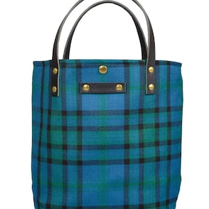 Tartan Overnight Bag Etsy UK