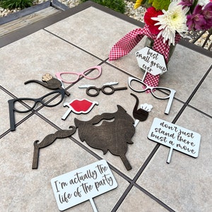 Photo Booth Props SVG FILE ONLY