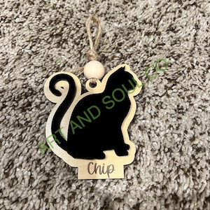 Cat Ornament SVG File