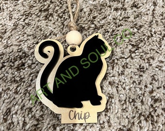 Cat Ornament SVG File