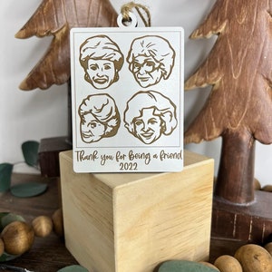SVG and PNG FILE Golden Girls Ornament
