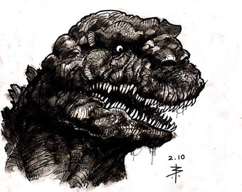 Godzilla by YoltonsArt